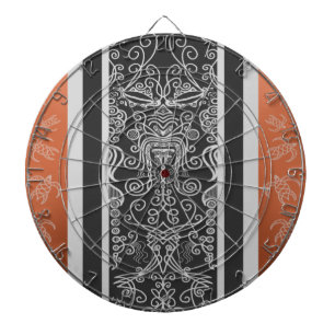Viking Tattoo Dart Board