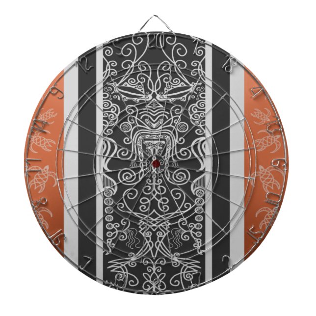 Viking Tattoo Dart Board (Front)