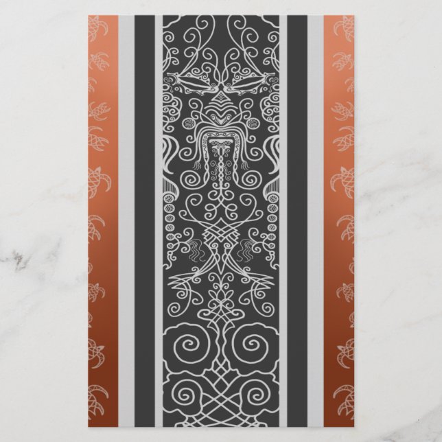 Viking Tattoo Stationery (Front)