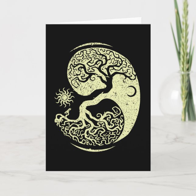 Viking Tree Card (Front)