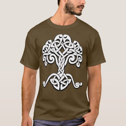 Viking tree of life as Celtic knotwork gift 