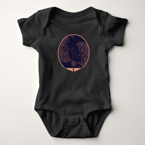 Viking Tree Of Life Baby Bodysuit