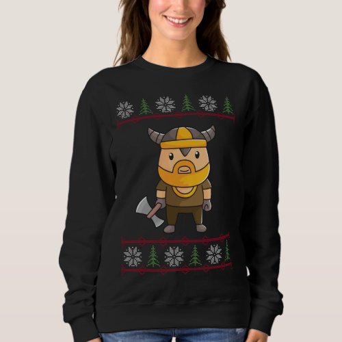 Viking Ugly Sweater Christmas