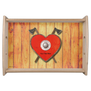 Viking Valentine Serving Tray