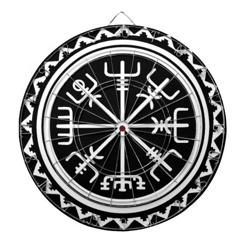 Viking Vegvisir Compass Dartboard