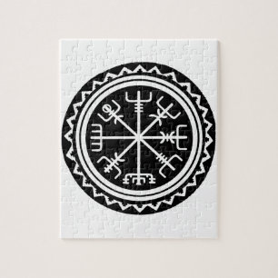 Viking Vegvisir Compass Jigsaw Puzzle