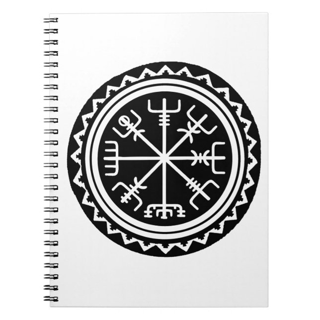Viking Vegvisir Compass Notebook (Front)