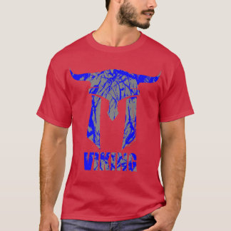 VIKING Viking Helmet BlueGym Motivation Fitness Sa T-Shirt