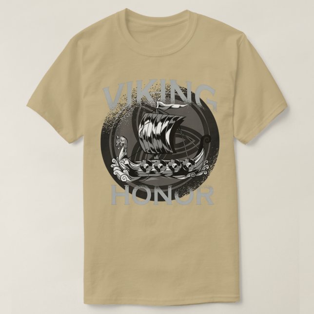 Viking Vikings Honor Design 2 T-Shirt (Design Front)