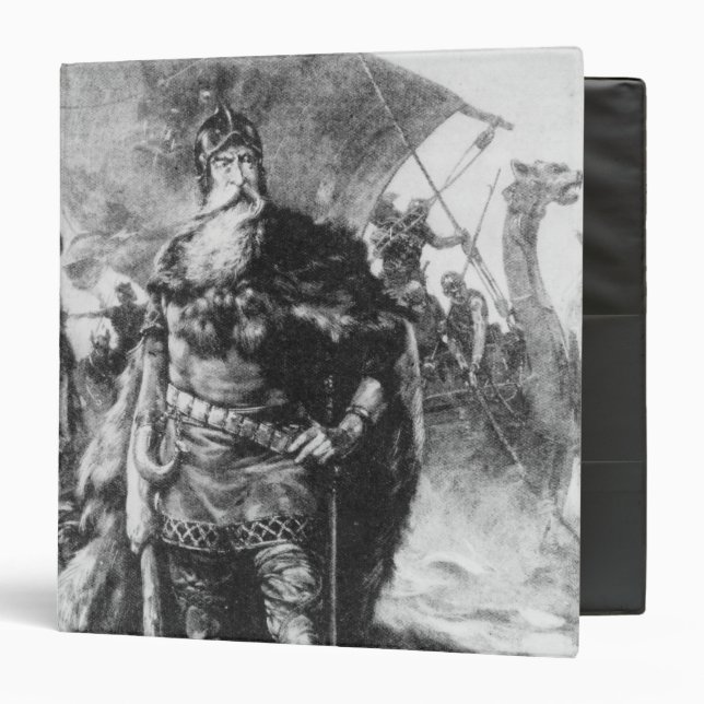 Viking Warrior 3 Ring Binder (Front/Inside)