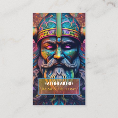 Viking Warrior Business Card