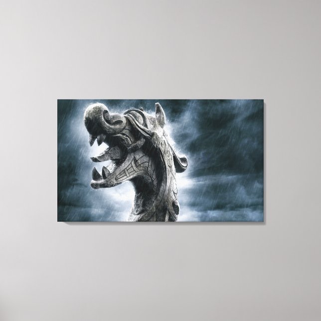 Viking Warrior Canvas Print (Front)
