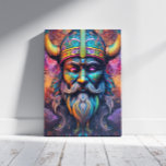 Viking Warrior Canvas Print<br><div class="desc">The Viking Warrior Canvas Print is fully customizable and unique to hang on home and office walls. Designed by Norman.R.</div>