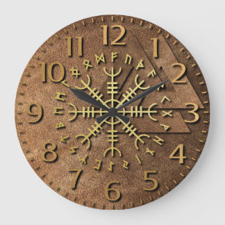 Viking Warrior Large Clock