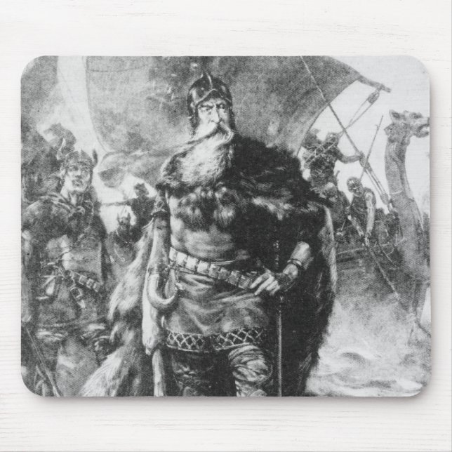 Viking Warrior Mouse Pad (Front)