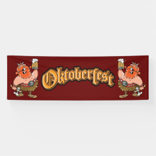 VIKING WARRIOR OKTOBERFEST BANNER