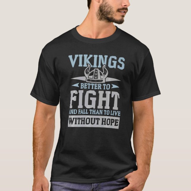 Viking Warrior Pagan Scandinavian Norse Valhalla   T-Shirt (Front)
