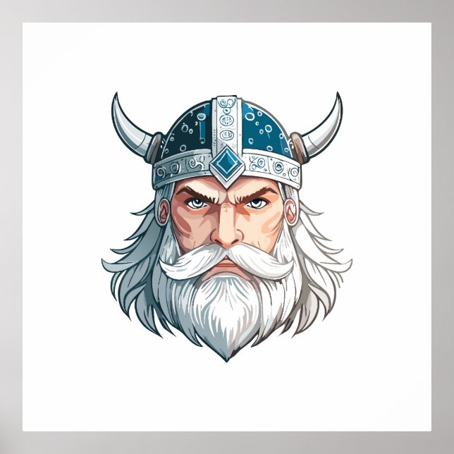 viking warrior poster (Front)