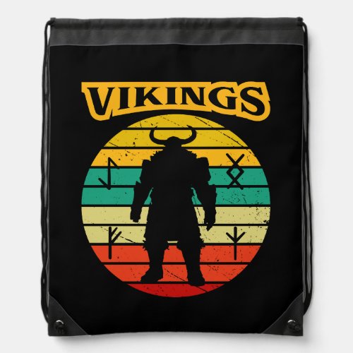 Viking warrior retro design Backpack