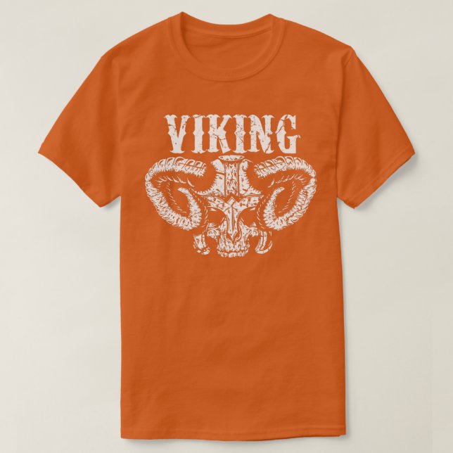 Viking warrior skull 1 T-Shirt (Design Front)