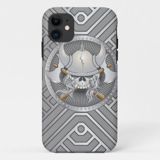 Viking Warrior Skull iPhone 11 Case