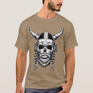 Viking warrior skull Classic TShirt