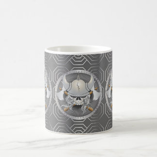 Viking Warrior Skull Coffee Mug