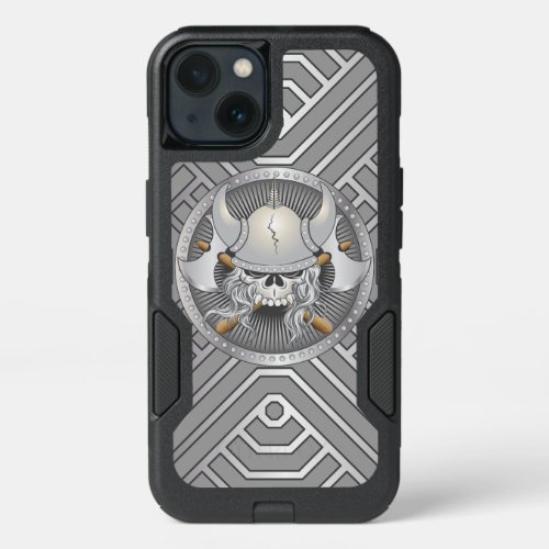 Viking Warrior Skull iPhone 13 Case