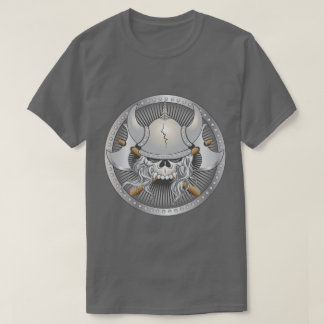Viking Warrior Skull T-Shirt