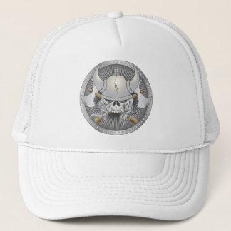 Viking Warrior Skull Trucker Hat