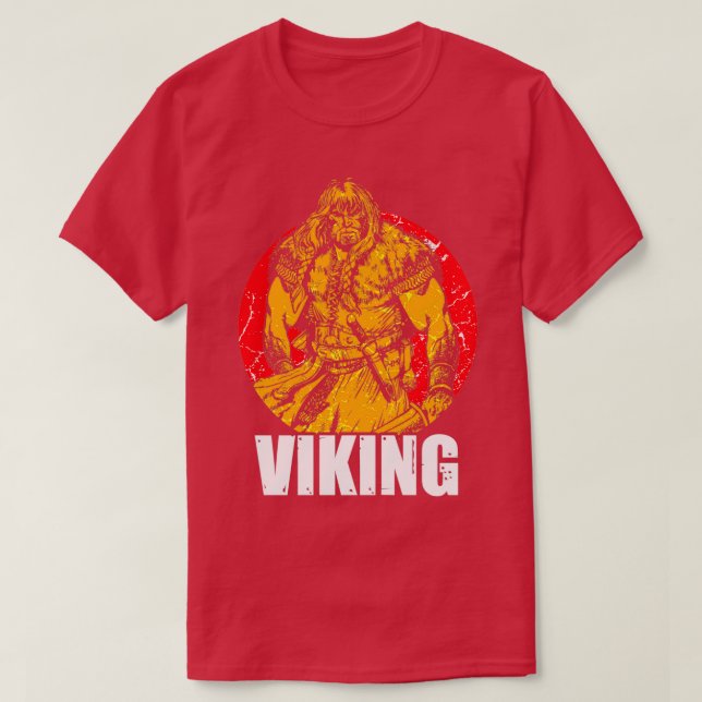 Viking Warrior T-Shirt (Design Front)