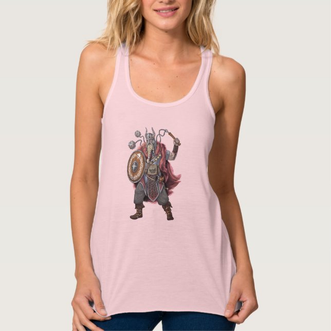 Viking Warrior Tank Top (Front)