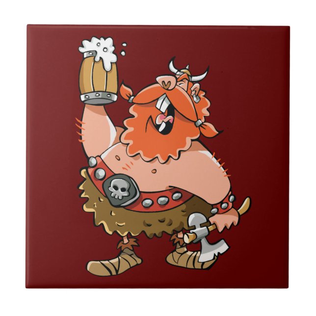VIKING WARRIOR TILE (Front)