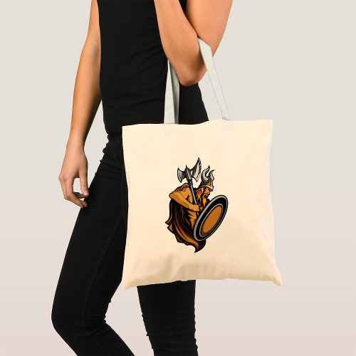 Viking Warrior Tote Bag