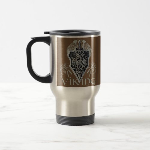 Viking Warrior Travel Mug