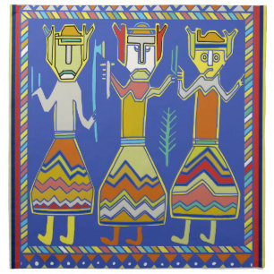 Viking Warriors Napkin