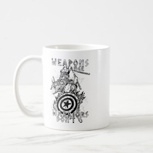 Viking Weapons Change Warriors Do Not Coffee Mug