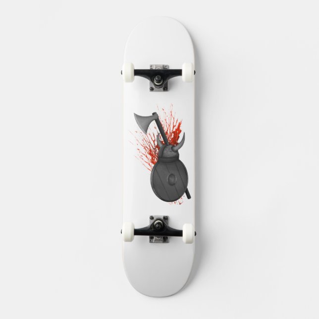 Viking Weapons Skateboard Deck (Front)
