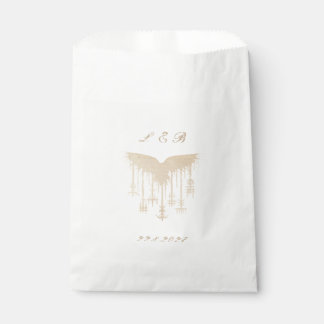 Viking Wedding Favor White Bags Paper