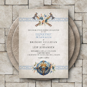 Viking Wedding Invitation
