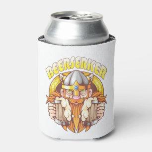 viking with beer can cooler