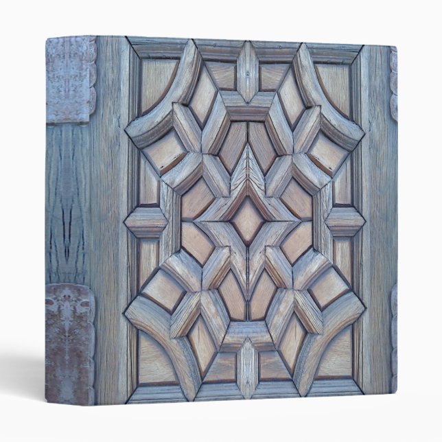 Viking Wood Work Binder (Front/Spine)