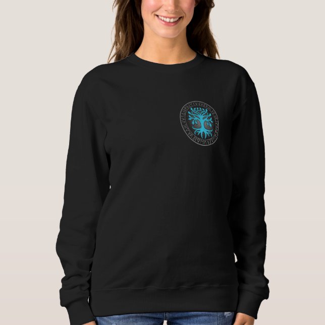 Viking World Ash Tree of Life Yggdrasil Sweatshirt (Front)