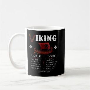 Viking World Tour Viking Ship Coffee Mug