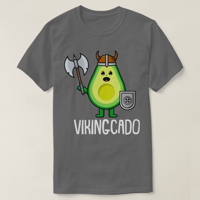 Vikingcado Norsemen Viking Nordic Warrior Valhalla T-Shirt (Design Front)