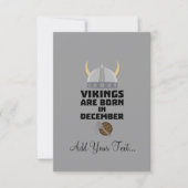 Vikings are born in December Zzun4 (Front)