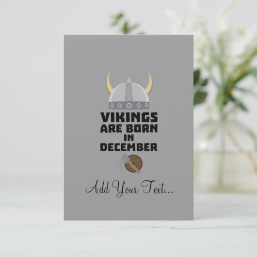 Vikings are born in December Zzun4 (Standing Front)