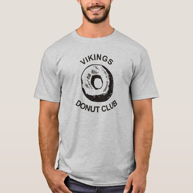 Vikings Donut Club T-Shirt (Front)