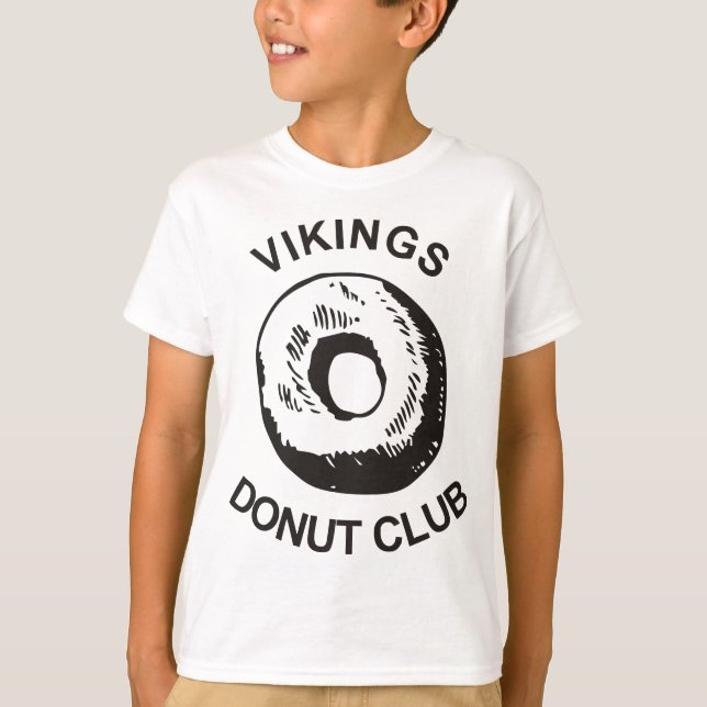 Vikings Donut Club T-Shirt (Front)