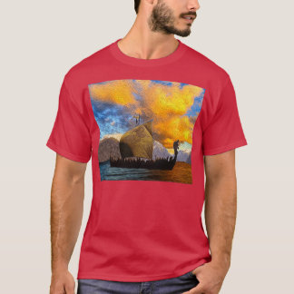 VIKINGS IN THE FIORD T-Shirt